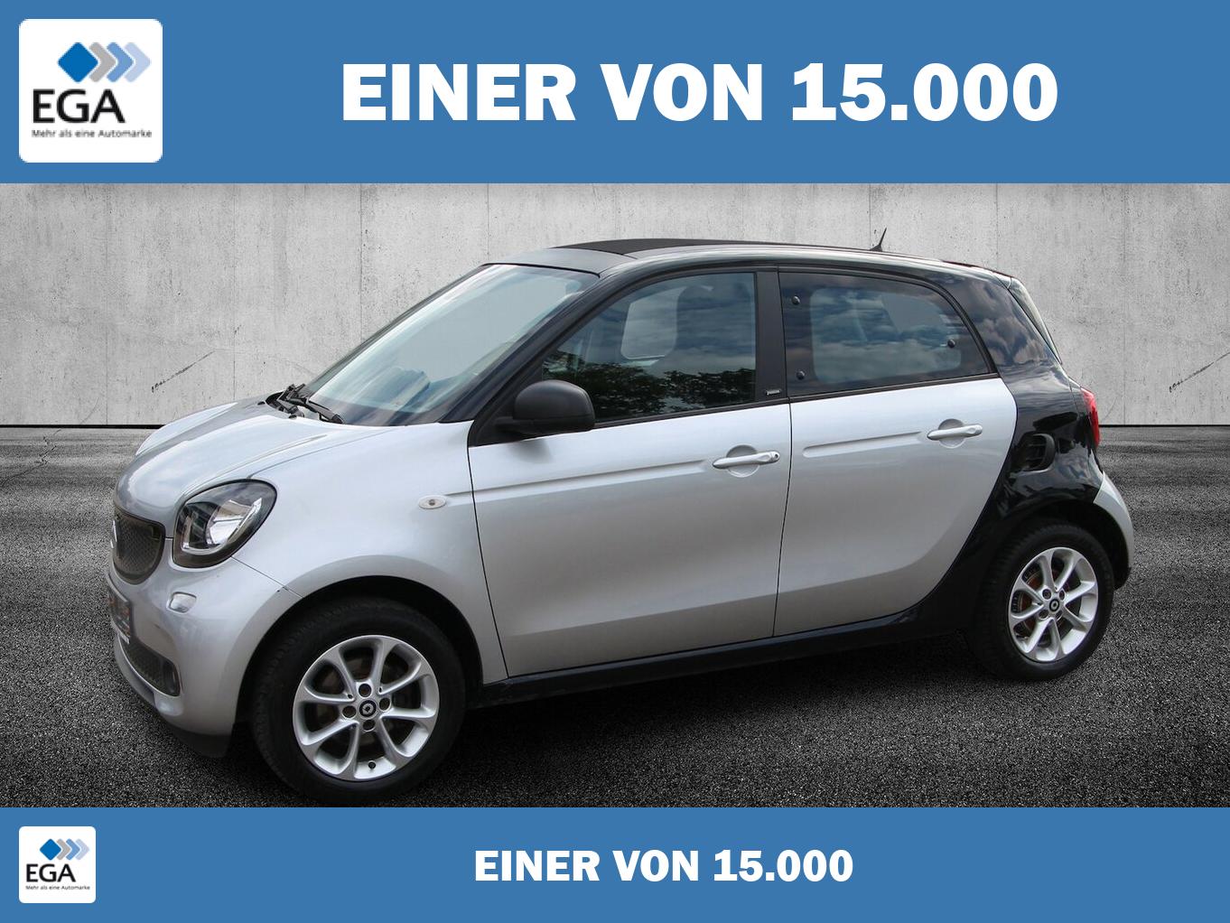 SMART ForFour Passion 6-DCT SITZHEIZUNG+FALTDACH+NAVI